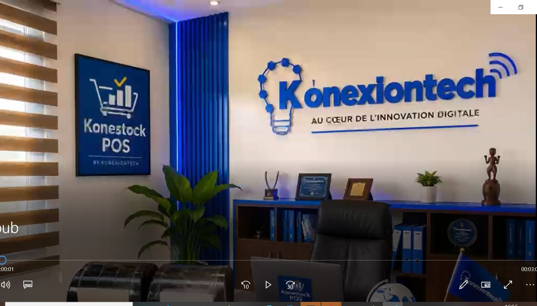 Vidéo de démo Konestock